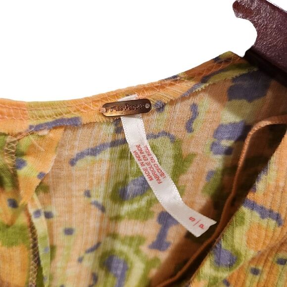 Free People This is it sun tunic top Small Boho - Picture 6 of 6